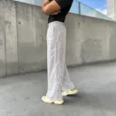 PIPING LOOSE FIT TRACK PANTS